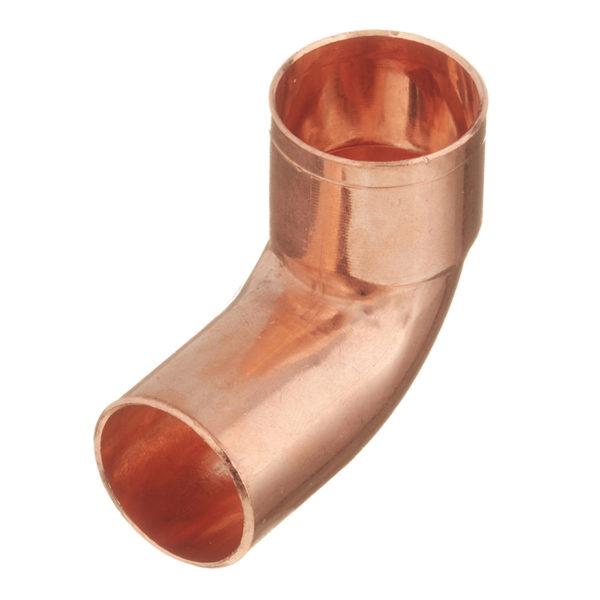 Угол однораструбный Viega под наружную/внутреннюю пайку 22 мм 90° медный