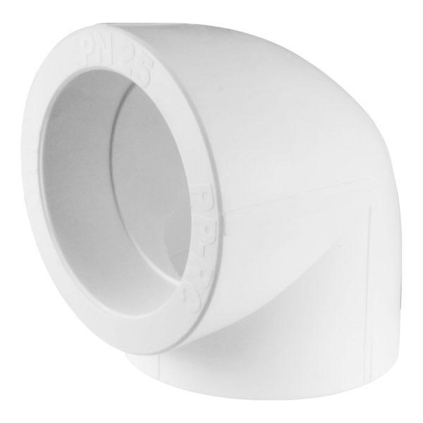 Угол полипропиленовый 63 мм 90°