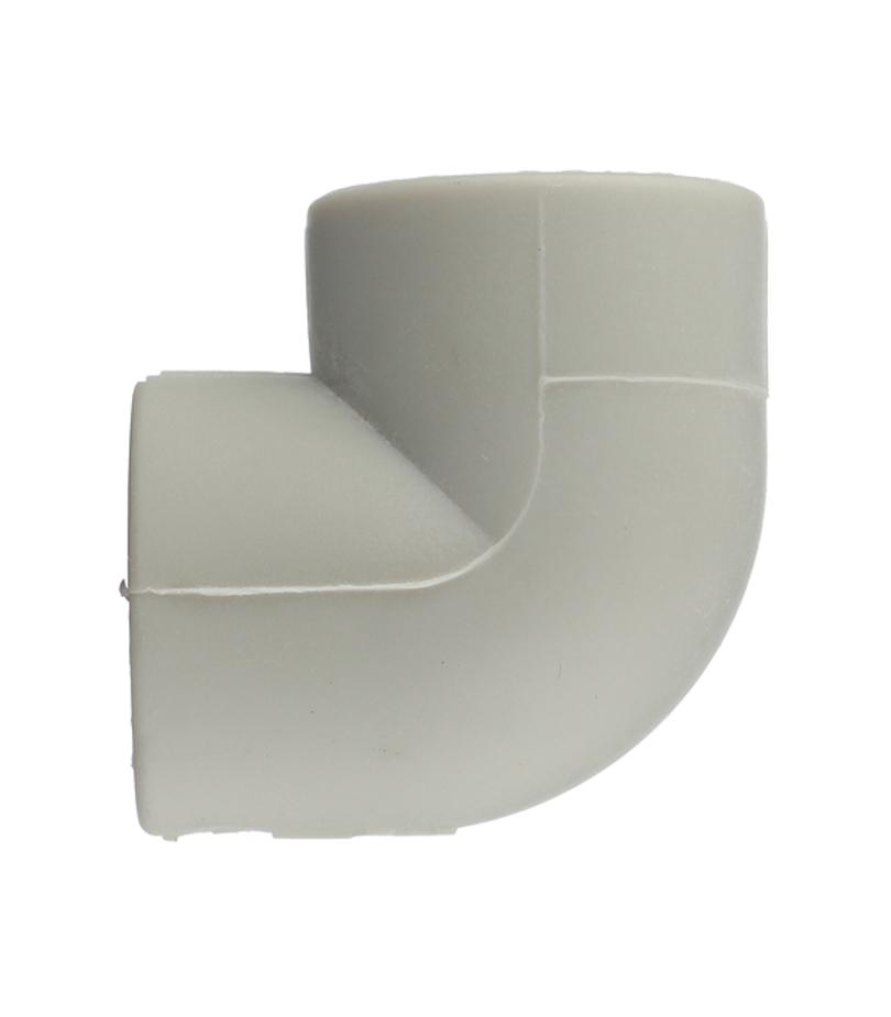 Угол полипропиленовый FV-PLAST (202020) 20 мм 90° серый Угол полипропиленовый FV-PLAST (202020) 20 мм 90° серый