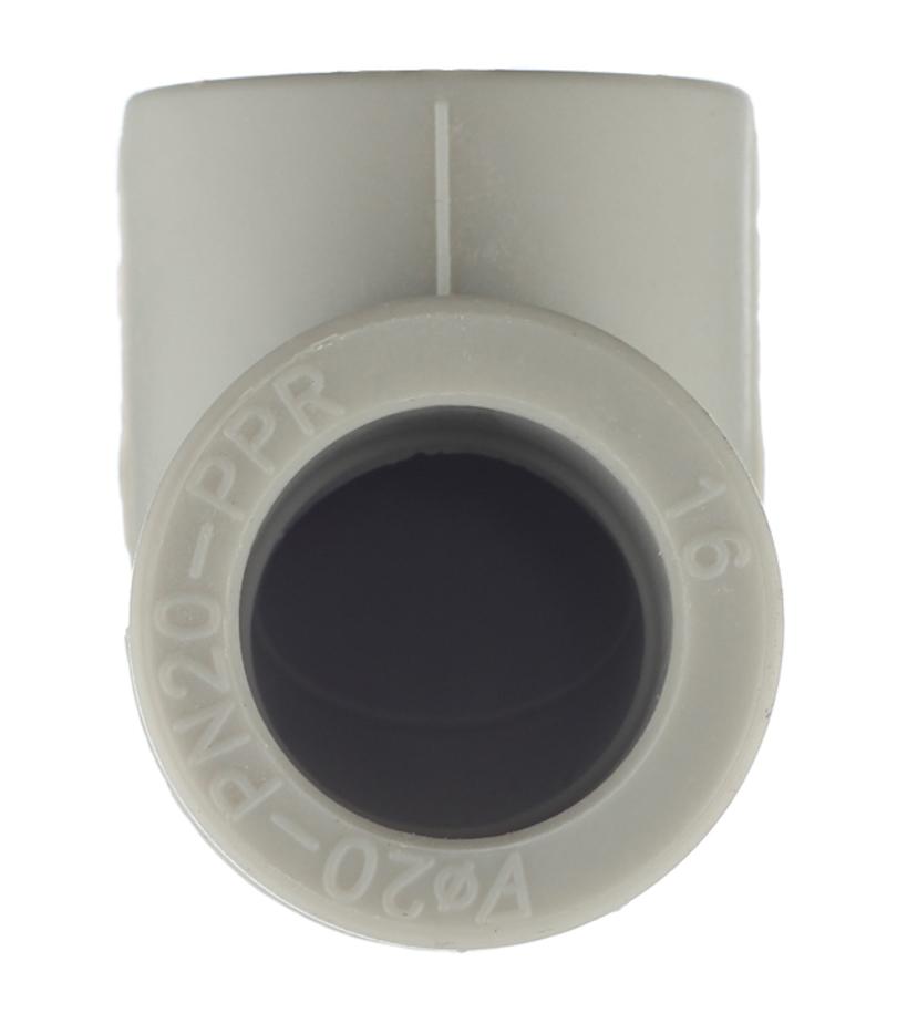 Угол полипропиленовый FV-PLAST (202020) 20 мм 90° серый Угол полипропиленовый FV-PLAST (202020) 20 мм 90° серый