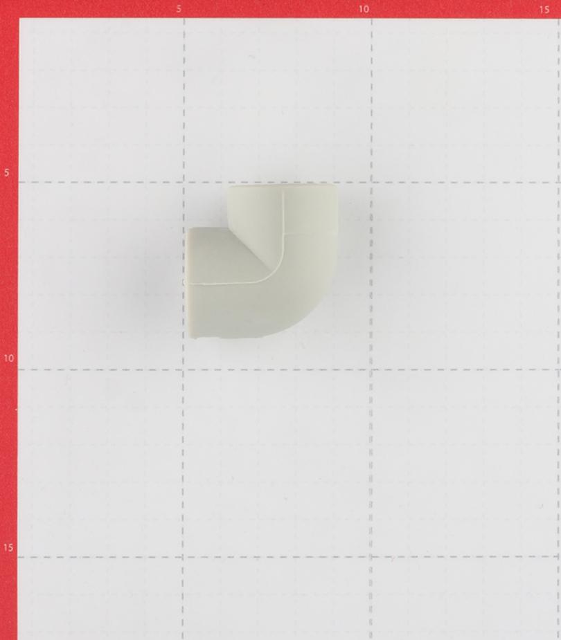 Угол полипропиленовый FV-PLAST (202020) 20 мм 90° серый Угол полипропиленовый FV-PLAST (202020) 20 мм 90° серый