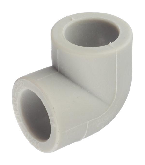 Угол полипропиленовый FV-PLAST (202020) 20 мм 90° серый Угол полипропиленовый FV-PLAST (202020) 20 мм 90° серый