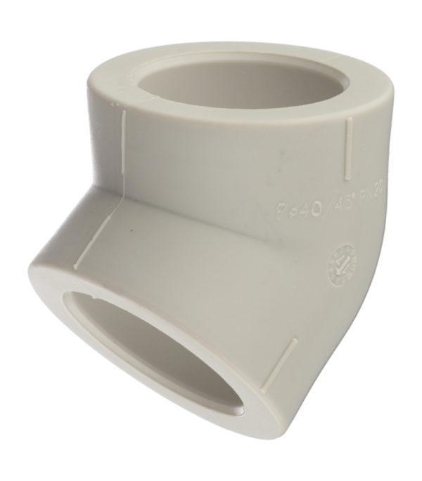 Угол полипропиленовый FV-PLAST (203040) 40 мм 45° серый