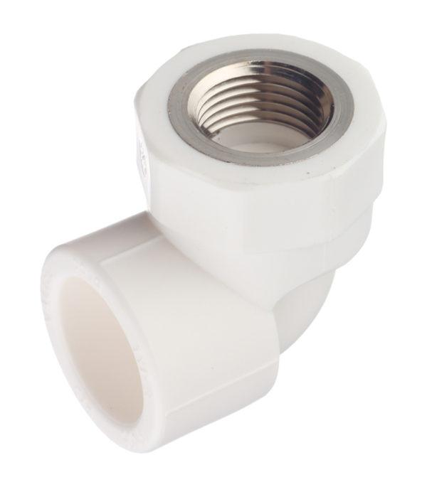 Угол полипропиленовый VALTEC (VTp.752.0.02504) 25 мм х 1/2 ВР(г)