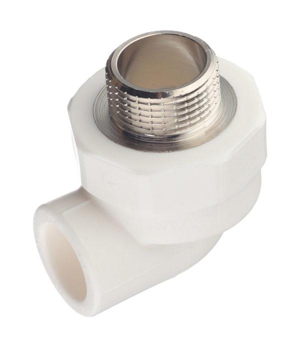 Угол полипропиленовый VALTEC (VTp.753.0.02005) 20 мм х 3/4 НР(ш)