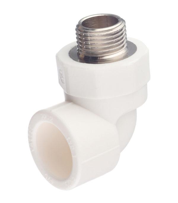 Угол полипропиленовый VALTEC (VTp.753.0.02504) 25 мм х 1/2 НР(ш) Угол полипропиленовый VALTEC (VTp.753.0.02504) 25 мм х 1/2 НР(ш)