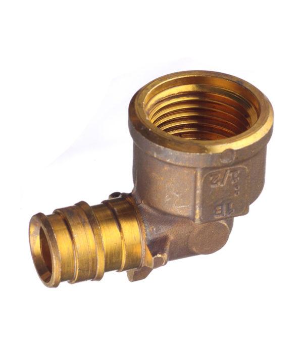 Угол Uponor (1023023) 16 мм х 1/2 ВР(г) латунный