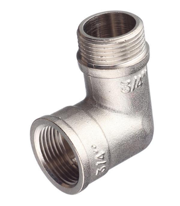 Угол VALTEC (VTr.092.N.0005) 3/4 ВР(г) х 3/4 НР(ш) латунный