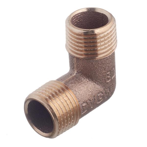 Угол Viega (317973) 1/2 НР(ш) х 1/2 НР(ш) бронзовый