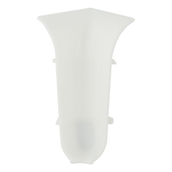 Угол внутренний Winart 58 мм белый матовый S-профиль (2 шт.) Угол внутренний Winart 58 мм белый матовый S-профиль (2 шт.)