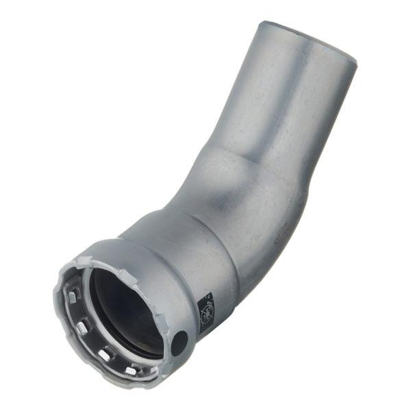 Угол-вставка Viega Megapress SC-Contur (694715) 45° 1 DN25 пресс нелегированная оцинкованная сталь