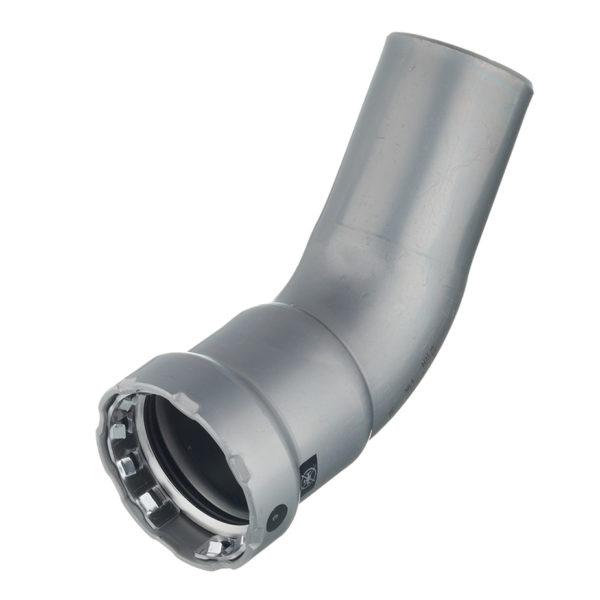 Угол-вставка Viega Megapress SC-Contur (694722) 45° 1 1/4 DN32 пресс нелегированная оцинкованная сталь