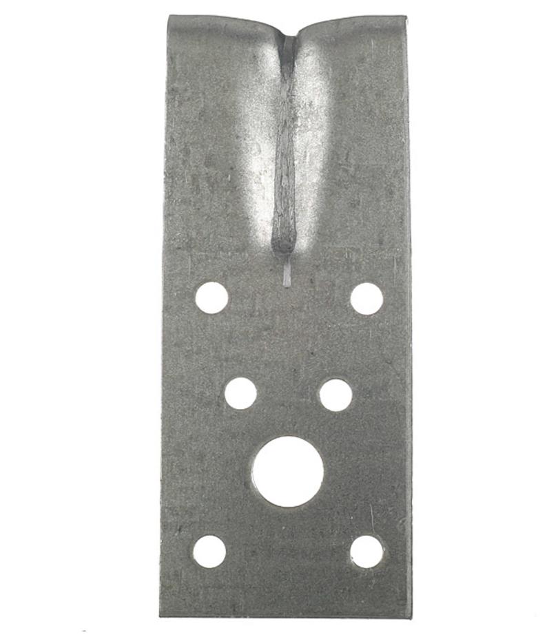 Уголок крепежный усиленный оцинкованный 90х90х40х2 мм Уголок крепежный усиленный оцинкованный 90х90х40х2 мм