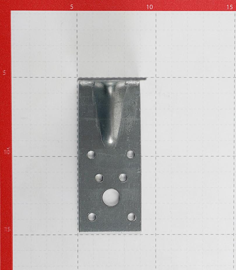 Уголок крепежный усиленный оцинкованный 90х90х40х2 мм Уголок крепежный усиленный оцинкованный 90х90х40х2 мм