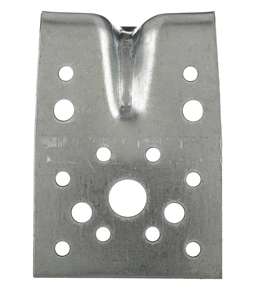 Уголок крепежный усиленный оцинкованный 90х90х65х1.8 мм Уголок крепежный усиленный оцинкованный 90х90х65х1.8 мм