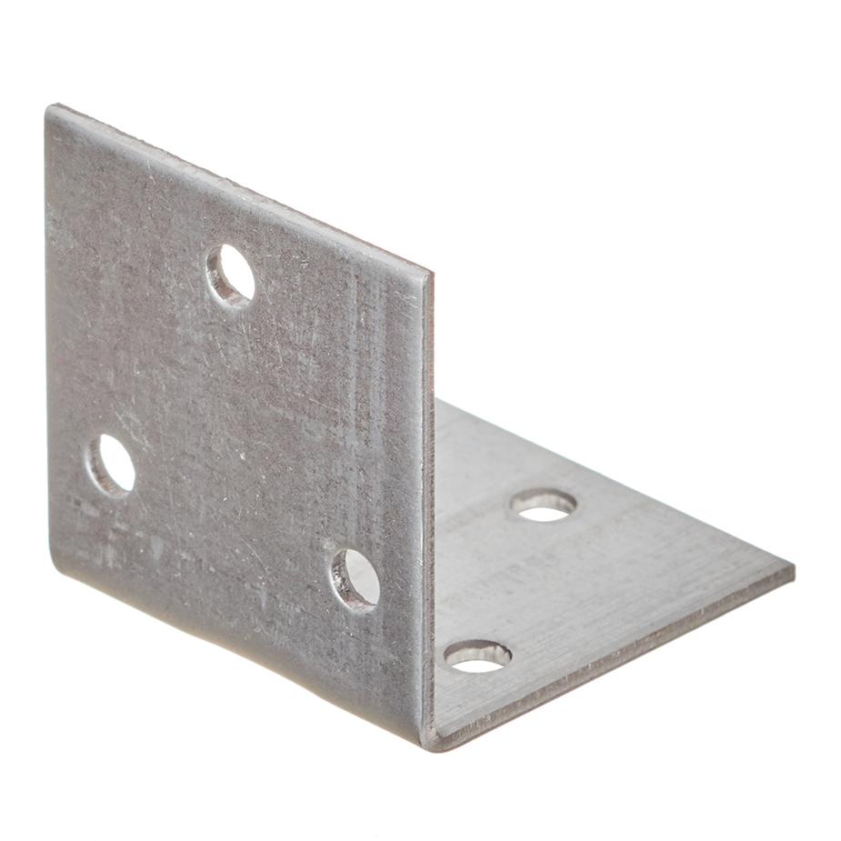 Уголок соединительный оцинкованный 40х40х40х1.8 мм Уголок соединительный оцинкованный 40х40х40х1.8 мм