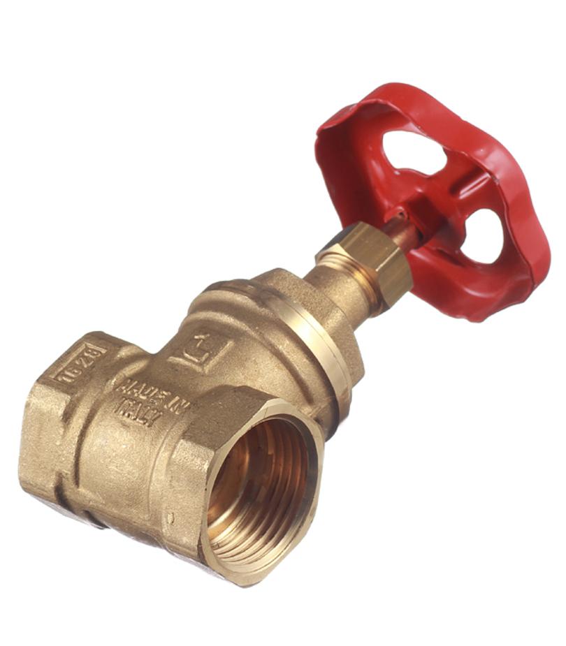 Задвижка клиновая латунный 1 ВР(г) х 1 ВР(г) вентиль Задвижка клиновая латунный 1 ВР(г) х 1 ВР(г) вентиль