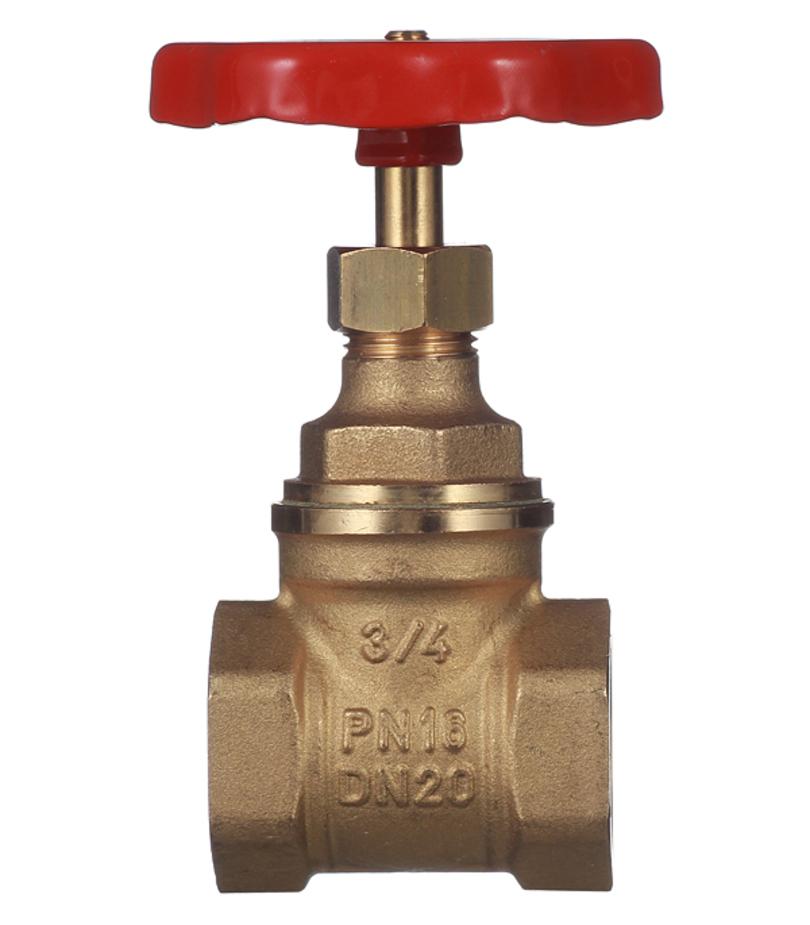 Задвижка клиновая латунный 3/4 ВР(г) х 3/4 ВР(г) вентиль Задвижка клиновая латунный 3/4 ВР(г) х 3/4 ВР(г) вентиль