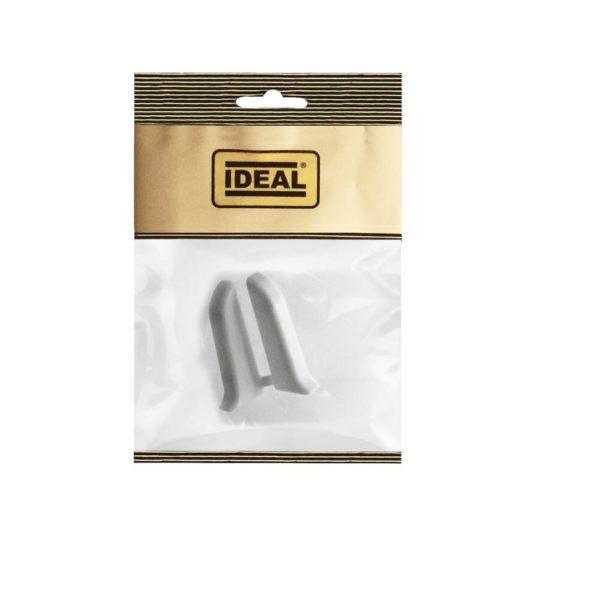 Заглушка торцевая ГК Идеал 55 мм белая левая-правая (2 шт.)