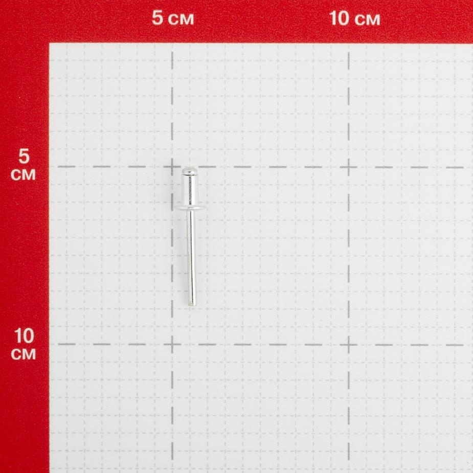 Заклепка вытяжная 4,8x10 мм алюминий/сталь (500 шт.) Заклепка вытяжная 4,8x10 мм алюминий/сталь (500 шт.)