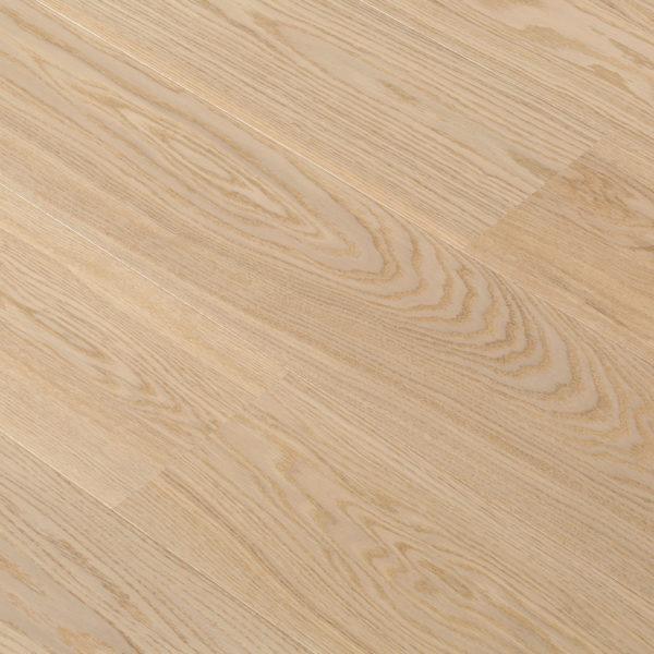 Паркетная доска FocusFloor дуб сноусторм браш белый 1,678 кв.м 14 мм однополосная